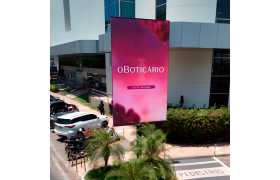 Painel de Led Publicitário P8 288x480cm - Ideal para Outdoor