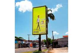 Painel de Led Publicitário P5 192x384 - ideal para outdoor