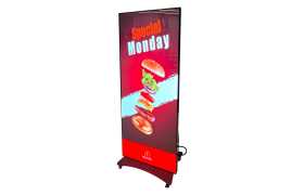 Totem GOB P1.25 64x160cm - Ideal para PUBLICIDADE