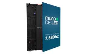 Painel Gabinete de LED P2.97 Full Color 50cm x 100cm Outdoor