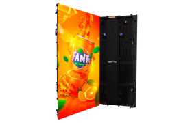 Painel Gabinete de LED P3.91 Full Color 50cm x 100cm Outdoor