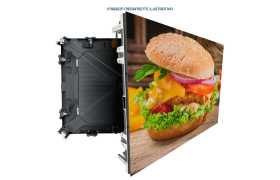 ﻿Painel de LED 64cm x 48cm P3mm - Alumínio Externo