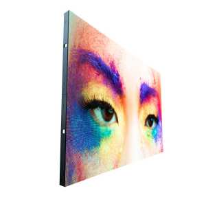 Painel De Led P5 2,88m x 1,92m E Vídeo Processadora Full Color Uso Interno P5