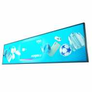 Painel De LED 295cm x 55cm  Colorido Externo P10