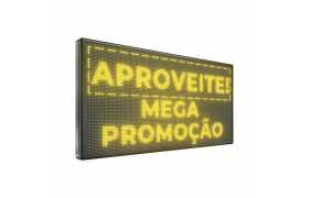 3 UNIDADES Painéis De LED 135cm x 87cm Outdoor AMARELO |  Controladoras D36 + HUB + 4g