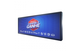 Letreiro De LED 135cm x 55cm Painel de LED RGB Colorido