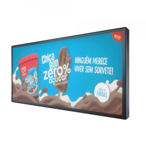 Painel De LED RGB, Letreiro Digital 135cm x 71cm Colorido
