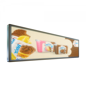 Painel De Led P10 Smd De 199cm X 55cm Full Color - Uso Externo