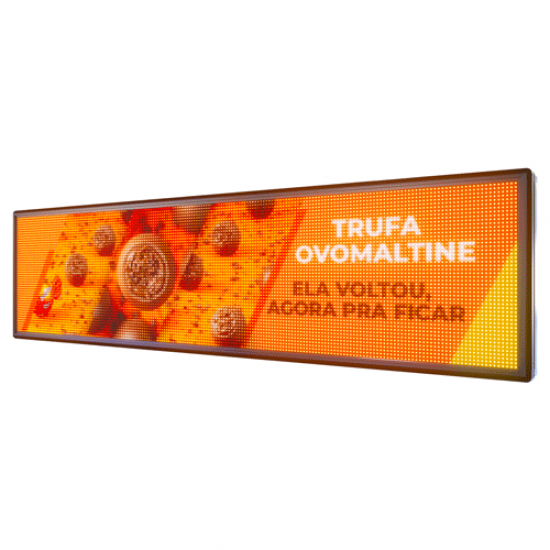 Painel De Led P10 Smd De 199cm X 55cm Full Color Painel De Led P10 Smd De 199cm X 55cm Full Color
