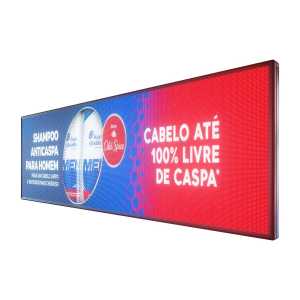 Painel De Led P5 Full Color RGB 167cm x 71cm Suporta Vídeos - Uso Interno