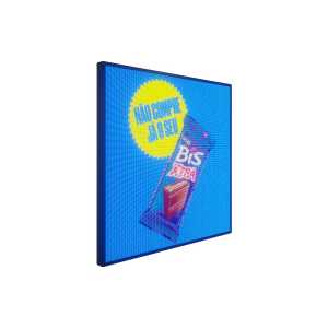 Painel De Led P5 Full Color RGB 103cm x 103cm Suporta Vídeos 