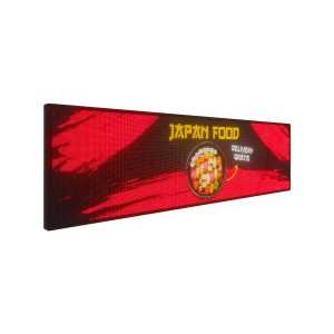 Painel de LED P5 199cm x 55cm Full Color Publicitário - Uso Externo