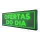 Painel De LED, Letreiro Digital 103cm x 39cm Alto Brilho Painel De LED, Letreiro Digital 103cm x 39cm Alto Brilho