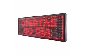 Painel De LED, Letreiro Digital 103cm x 39cm Alto Brilho