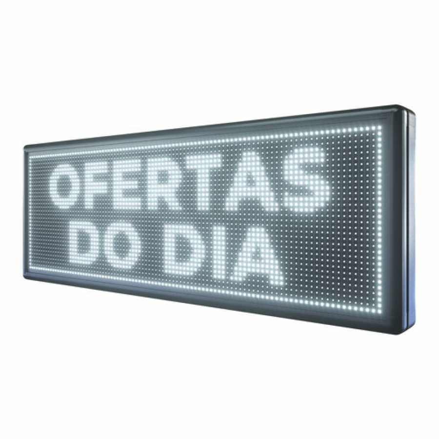 Painel De LED, Letreiro Digital 103cm x 39cm Alto Brilho Painel De LED, Letreiro Digital 103cm x 39cm Alto Brilho