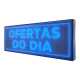 Painel De LED, Letreiro Digital 103cm x 39cm Alto Brilho Painel De LED, Letreiro Digital 103cm x 39cm Alto Brilho