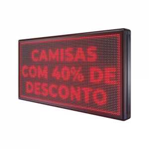 Letreiro De LED 103cm x 55cm Painel de LED Alto Brilho