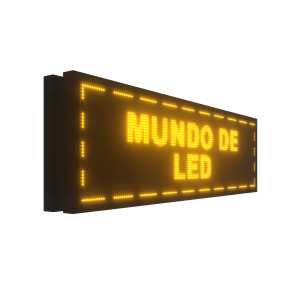 Painel De LED Dupla face, Letreiro Digital 135cm x 39cm