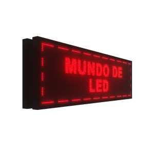 Painel De LED Dupla face, Letreiro Digital 135cm x 39cm