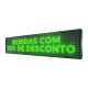 Painel De LED, Letreiro Digital 167cm x 39cm Alto Brilho Painel De LED, Letreiro Digital 167cm x 39cm Alto Brilho