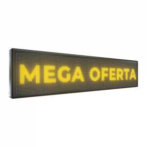 Painel De LED, Letreiro Digital 167cm x 39cm Alto Brilho