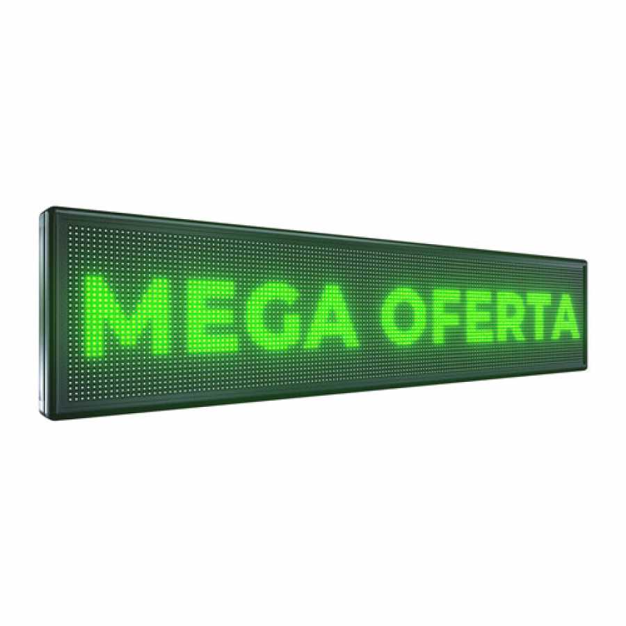 Painel De LED, Letreiro Digital 167cm x 39cm Alto Brilho Painel De LED, Letreiro Digital 167cm x 39cm Alto Brilho