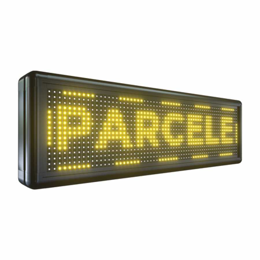 Painel De LED, Letreiro Digital 71cm x 23cm Alto Brilho Painel De LED, Letreiro Digital 71cm x 23cm Alto Brilho