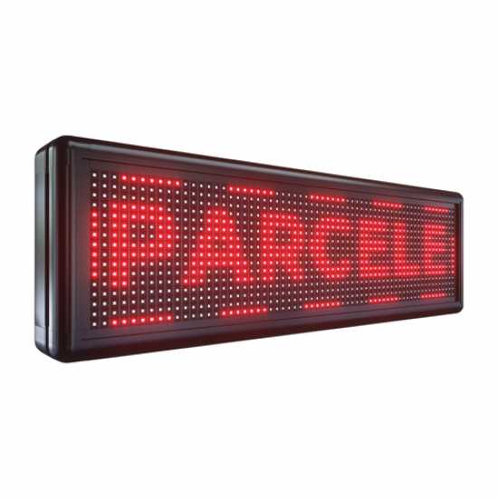 Painel De LED, Letreiro Digital 68cm x 20cm Alto Brilho USB