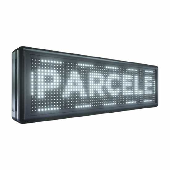 Painel De LED, Letreiro Digital 68cm x 20cm Alto Brilho USB Painel De LED, Letreiro Digital 68cm x 20cm Alto Brilho USB