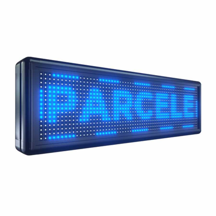 Painel De LED, Letreiro Digital 71cm x 23cm Alto Brilho Painel De LED, Letreiro Digital 71cm x 23cm Alto Brilho