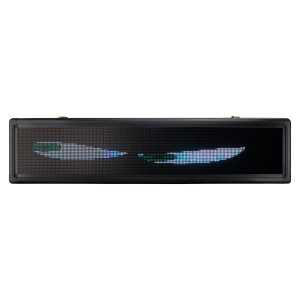 Painel De Led Letreiro P5 103cm X 23cm Colorido Rgb Smd Dupla face - Uso Externo