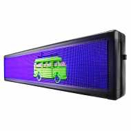 Painel De Led Letreiro P5 100cm X 20cm Colorido Rgb Smd - Uso Externo