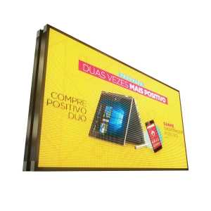Painel De Led P10 De 200cm X 100cm Full Color Suporta Vídeos - Uso Externo