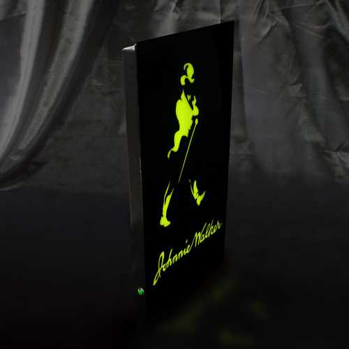 Placa De Led Letreiro Luminoso Bebidas Johnnie Walker Neon