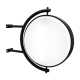 Orbite Luminoso Dupla Face Giratório Outdoor Branco Orbite Luminoso Dupla Face Giratório Outdoor Branco