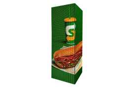 Gabinete de LED de Canto Outdoor 96x64cm