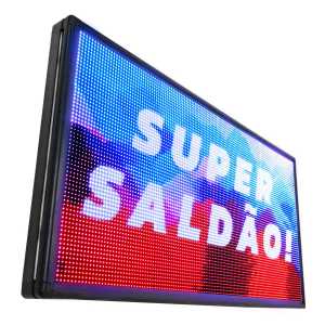 Painel De LED RGB, Letreiro Digital 103cm x 71cm Colorido 