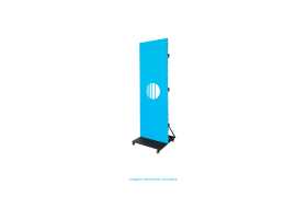 Painel de LED Interno Totem 50cm x 150cm - Full Color, Alta Definição, Conexão USB/RJ45/WiFi/Nuvem