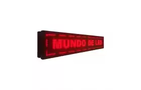 Painel De Led Letreiro Dupla Face 135cm x 23cm - Uso Externo