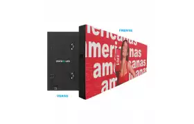 Painel De Led P5 288cm X 96cm Full Color Outdoor Fixo