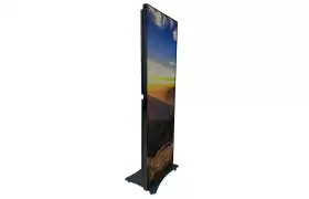 Totem de LED Externo 65cm x 199cm - P2.5mm - Com Rodinhas