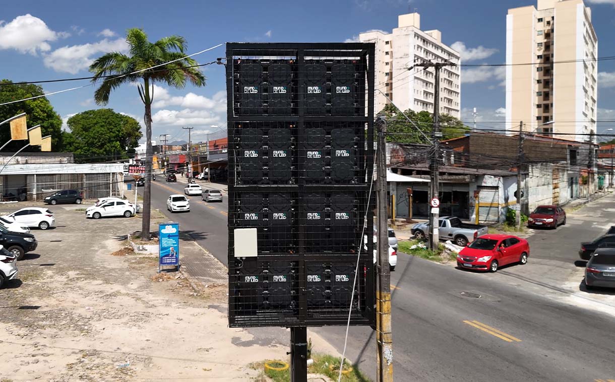 Painel de LED para lateral de campo