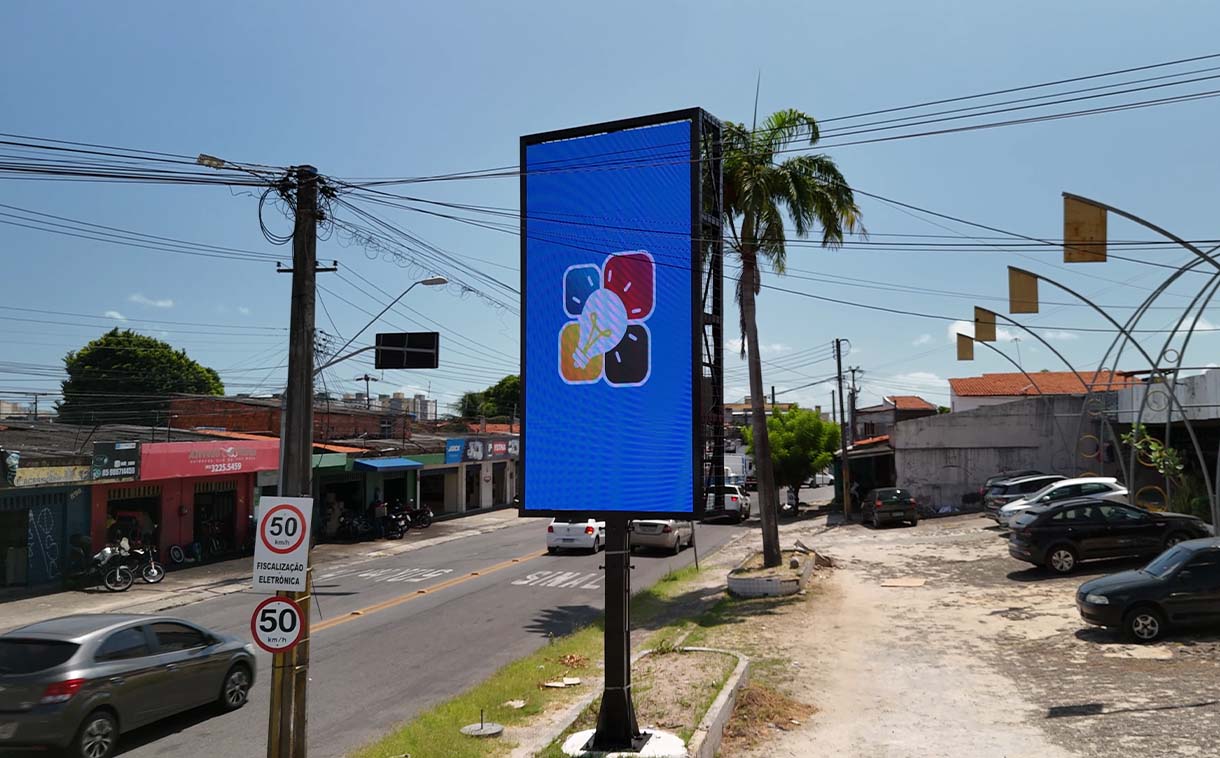 Painel de LED para lateral de campo