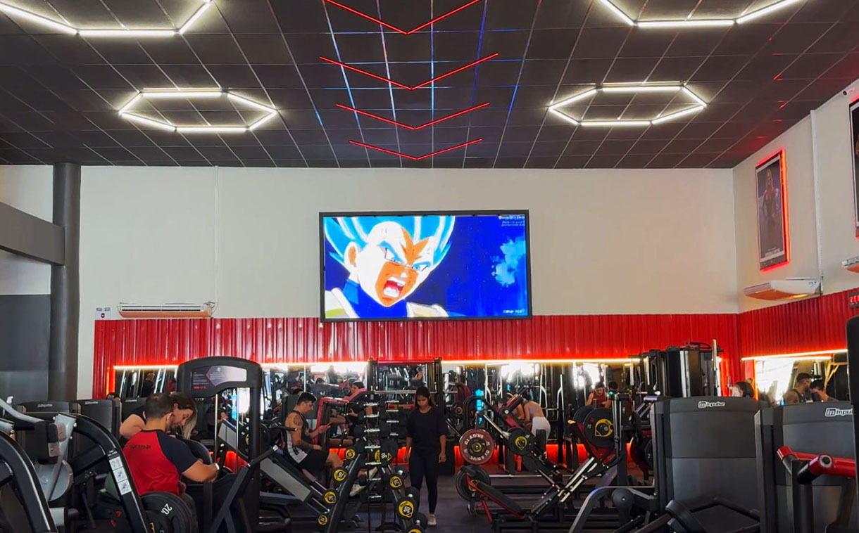 Painel de LED para lateral de campo