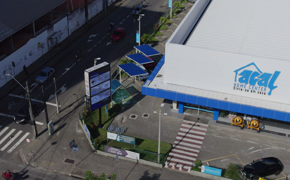 Painel de LED para lateral de campo