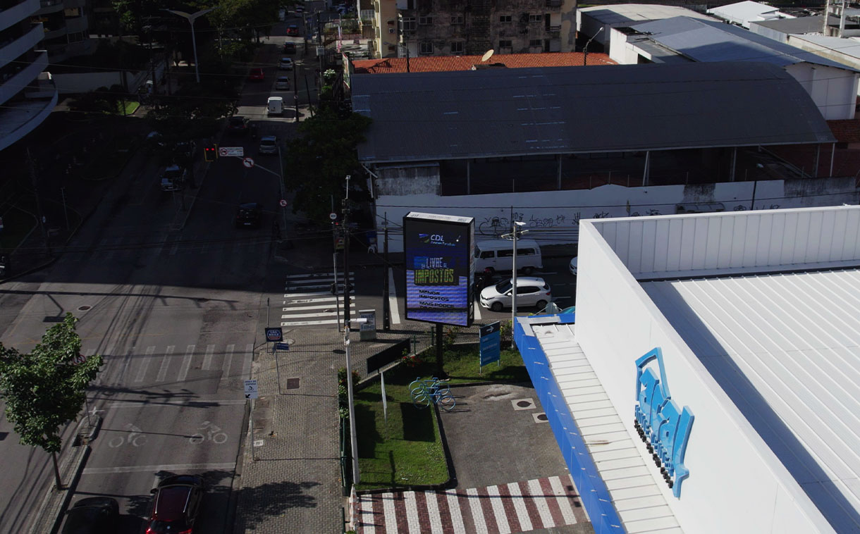 Painel de LED para lateral de campo