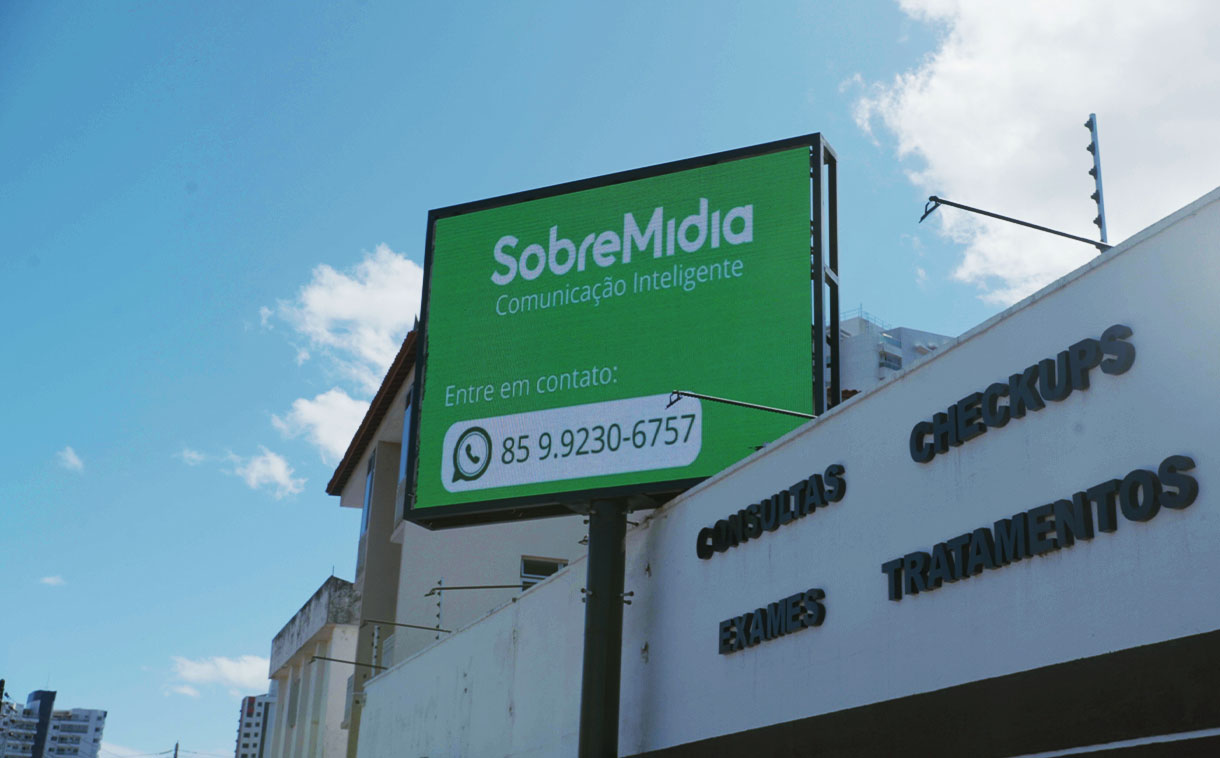 Painel de LED para lateral de campo