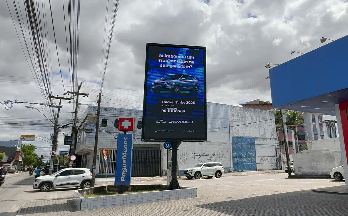 Painel de LED para lateral de campo