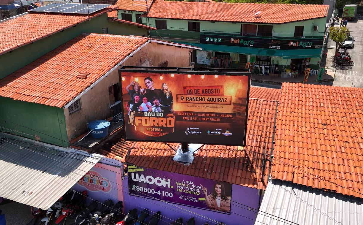 Painel de LED para lateral de campo