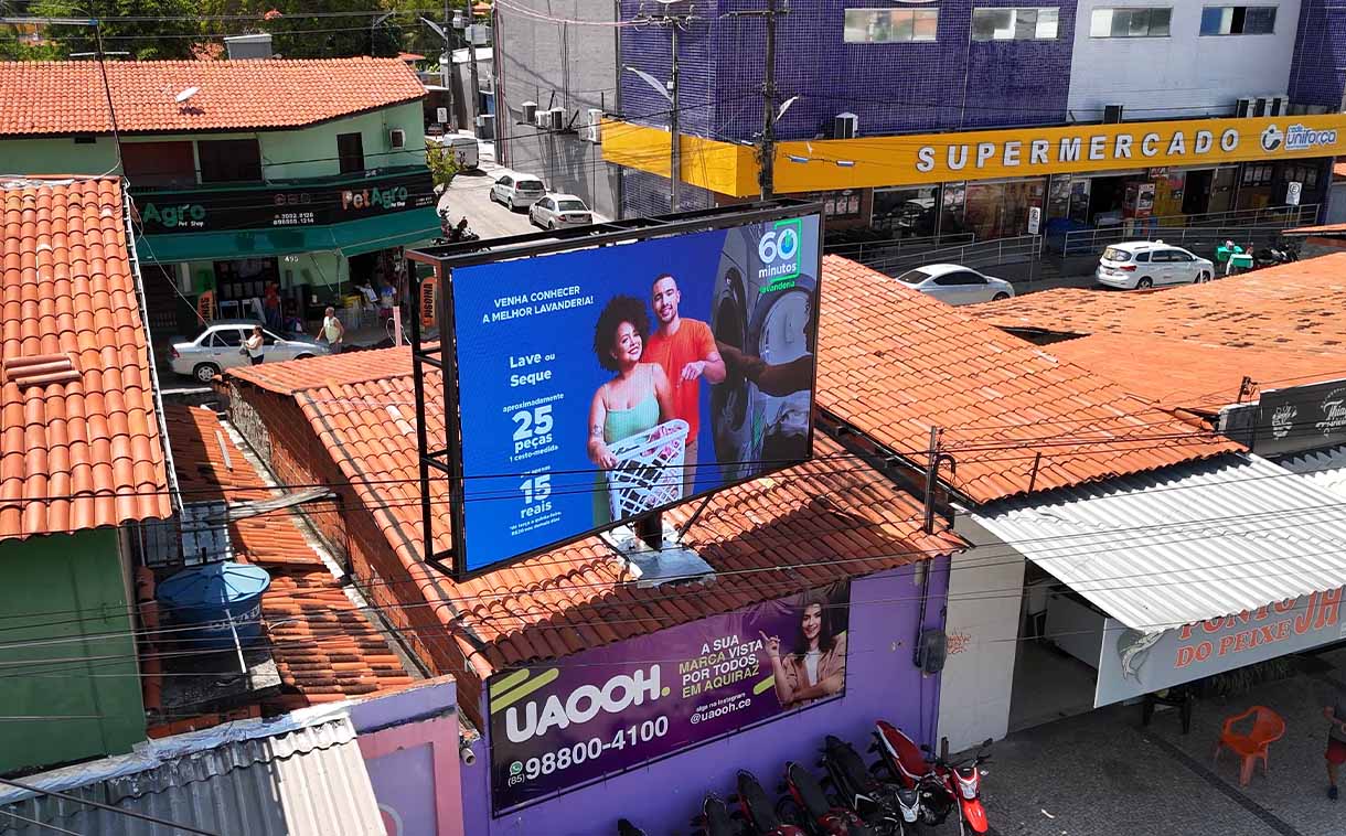 Painel de LED para lateral de campo